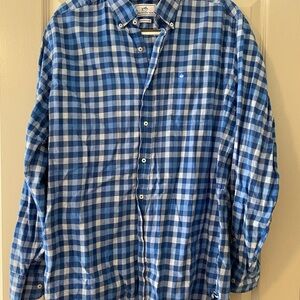 Polo Ralph Lauren Blue and White Checkered Shirt